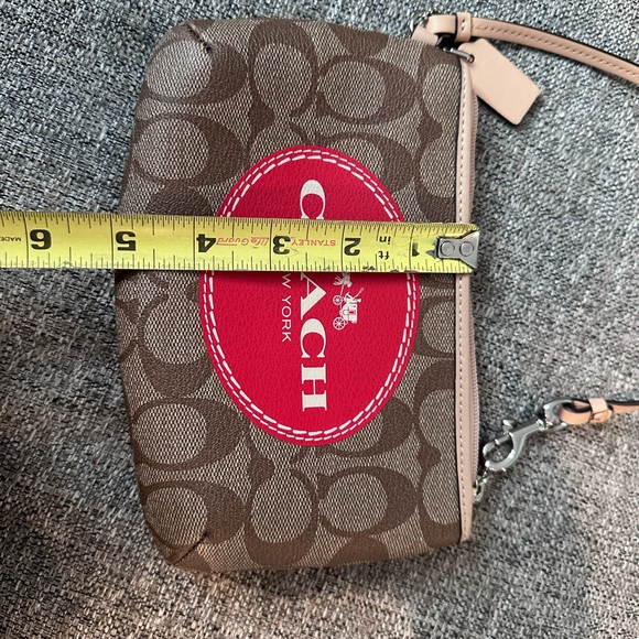 Coach colorblock canvas wristlet - Picture 5 of 5